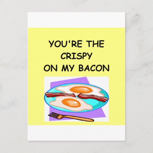 BACON BRIEFKAART (Voorkant)