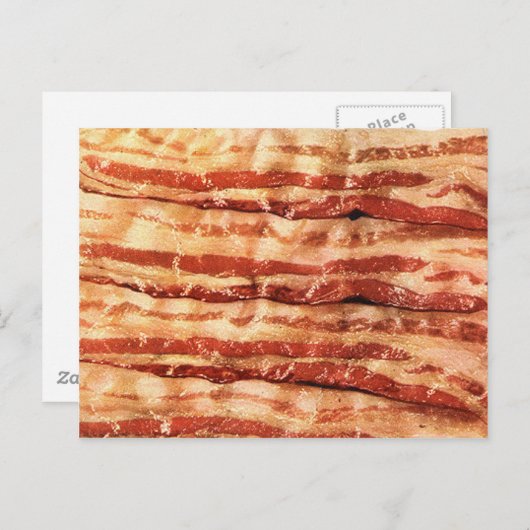 bacon, briefkaart (Voorkant / Achterkant)