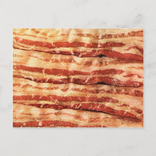 bacon, briefkaart