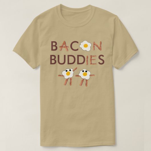 Bacon Buddies T-shirt (Design voorkant)