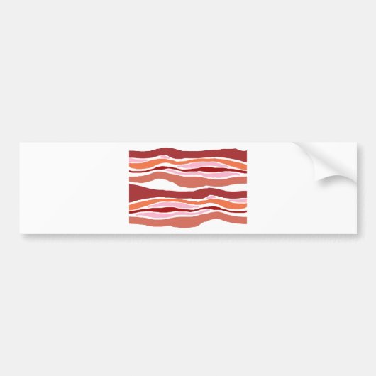 Bacon Bumpersticker (Voorkant)