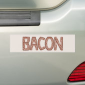 Bacon-Bumpersticker Bumpersticker (Op auto)