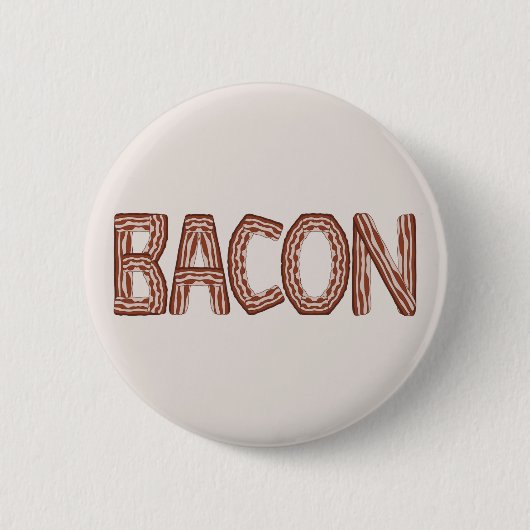 Bacon-Button Ronde Button 5,7 Cm (Voorkant)