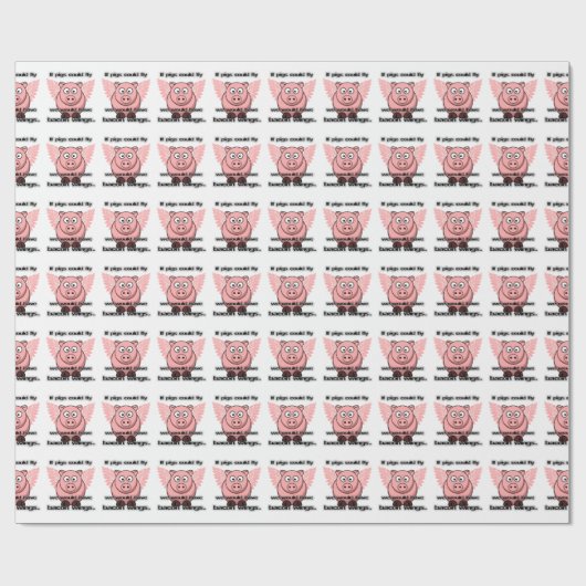 bacon cadeaupapier (Vlak)