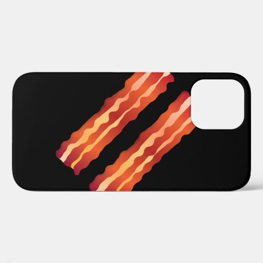 Bacon Case-Mate iPhone Case (Achterkant (horizontaal))