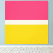 Bacon Cheese & Fries Canvas Afdruk (Insitu (Houten vloer))