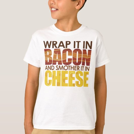 Bacon & Cheese, GELIEVE! T-shirt (Voorkant)