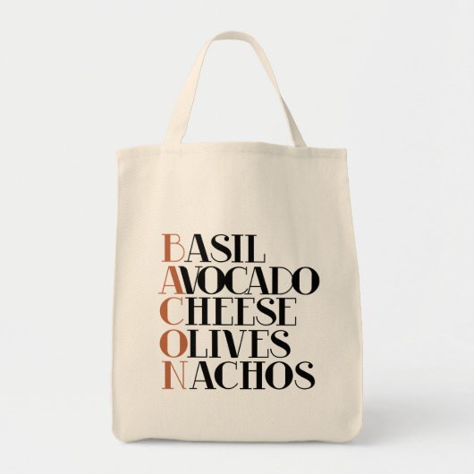 Bacon Chef Gourmet Tote Bag (Voorkant)