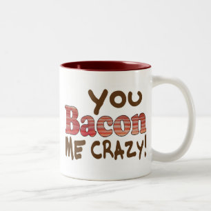 Bacon Crazy Tweekleurige Koffiemok