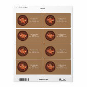 Bacon Donuts Labels (Full Sheet)