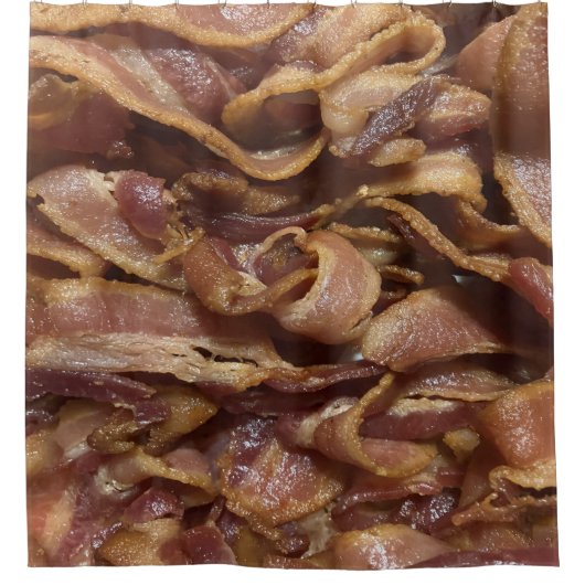 Bacon Douchegordijn (Voorkant)