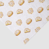 Bacon Egg en Cheese Bagel Ontbijt Sandwich NYC Tissuepapier (Detail)