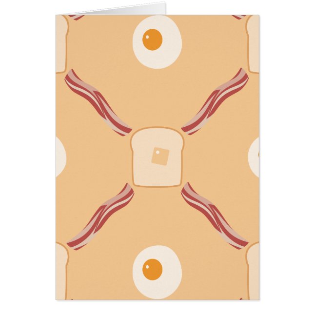 Bacon, eieren en giststoffen (Voorkant)