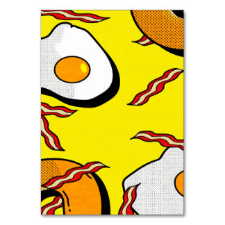 Bacon en eieren | Cute Design Kaart