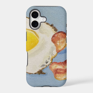 Bacon et oeuf Peinture de petit-déjeuner