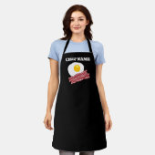 Bacon et oeufs petit déjeuner tablier cuisine sur  (Porté)