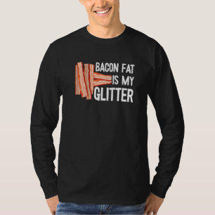 Bacon Fat is mijn glittervlees Barbecue Breakf T-shirt