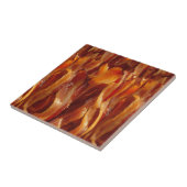 Bacon Field Yummy Pattern Decor Tegeltje (Zijkant)