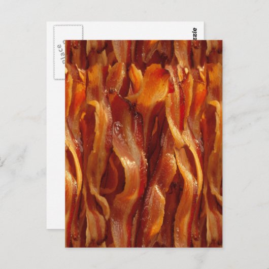Bacon Fields for ever decor Briefkaart (Voorkant / Achterkant)