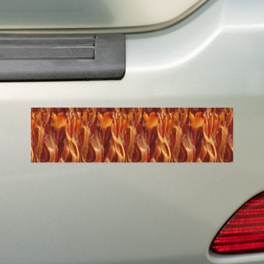 Bacon Fields for ever decor Bumpersticker (Op auto)