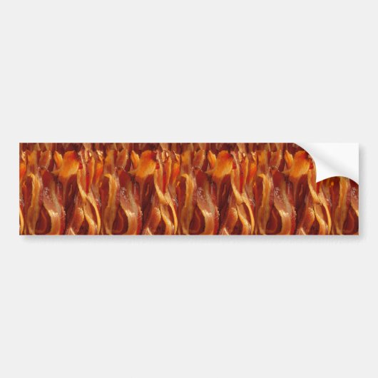 Bacon Fields for ever decor Bumpersticker (Voorkant)