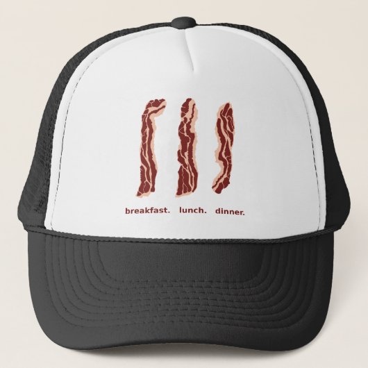 Bacon for Breakfast, Lunch en Dinner Pet (Voorkant)