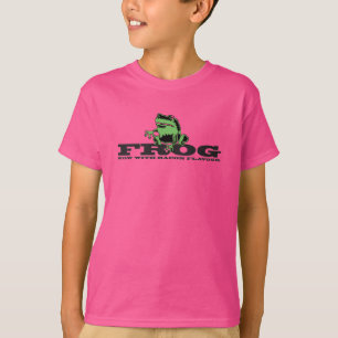 Bacon-gearomatiseerde kikker t-shirt
