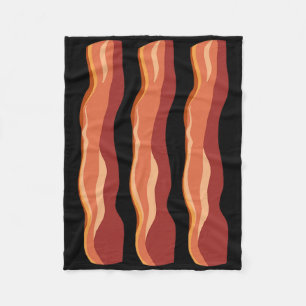 Bacon Halloween kostuum Bacon en eieren Fleece Deken