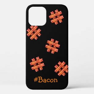 Bacon Hashtags iPhone 12 Hoesje