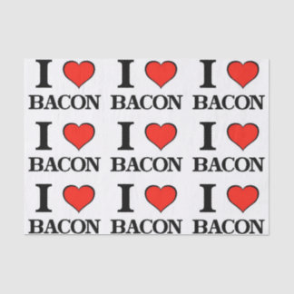 Bacon Heart Tissuepapier
