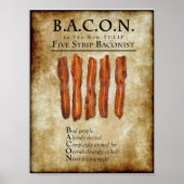 BACON: Het is het nieuwe TULIP-Poster Poster (Voorkant)
