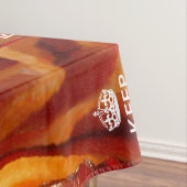 Bacon houdt kalm en heeft Jouw tekst Tafelkleed (Voorbeeld)