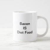 Bacon IS Diet Food Mug (20oz) (Droite)