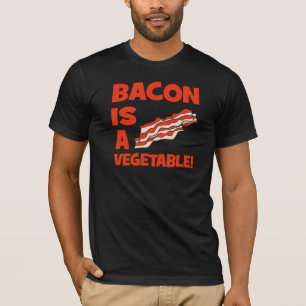 bacon is een groente t-shirt