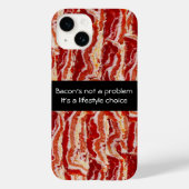 Bacon is geen probleem Case-Mate iPhone case (Achterkant)