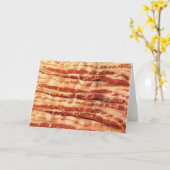 Bacon is het beste! kaart (Gele Bloem)