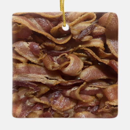 Bacon Keramisch Ornament (Voorkant)