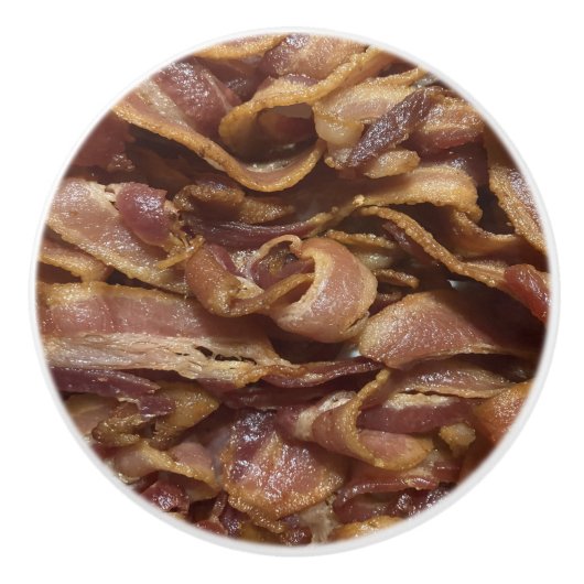 Bacon Keramische Knop (Voorkant)