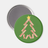 Bacon kerstboom magneet (Voorkant / Achterkant)