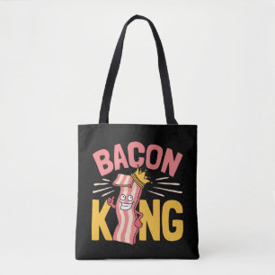 Bacon King Liefhebber Mannen Draagtas