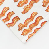 Bacon (klein) fleece deken (Hoek)
