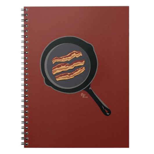 Bacon-laptop Notitieboek (Voorkant)