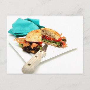 Bacon Lettuce en Tomato Briefkaart