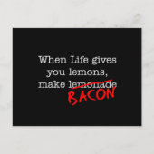 Bacon Life geeft je Briefkaart (Voorkant)
