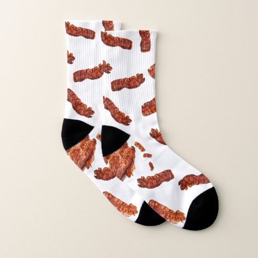 Bacon Lover Crispy Bacon Strips Sokken (Paar)