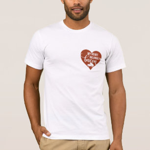 Bacon Lover Shirt - Hart behoort tot varkensvlees