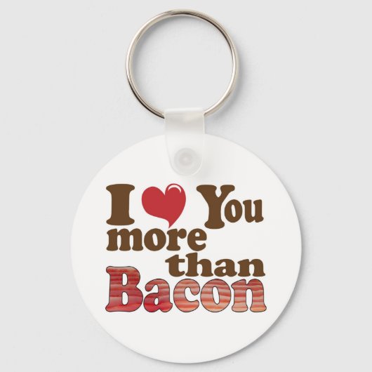 Bacon Lover Sleutelhanger (Voorkant)