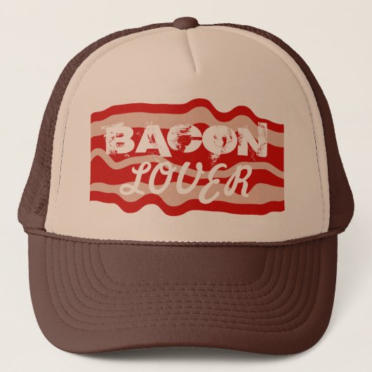 Bacon lover trucker hoed pet (Voorkant)