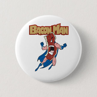Bacon Man Ronde Button 5,7 Cm