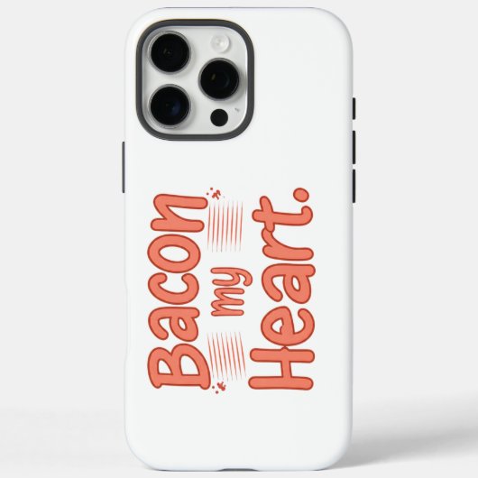 Bacon Mijn Hart Case-Mate iPhone Case (Achterkant)